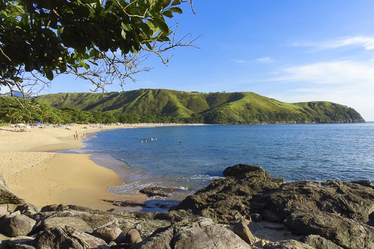Praia de toque-toque grande